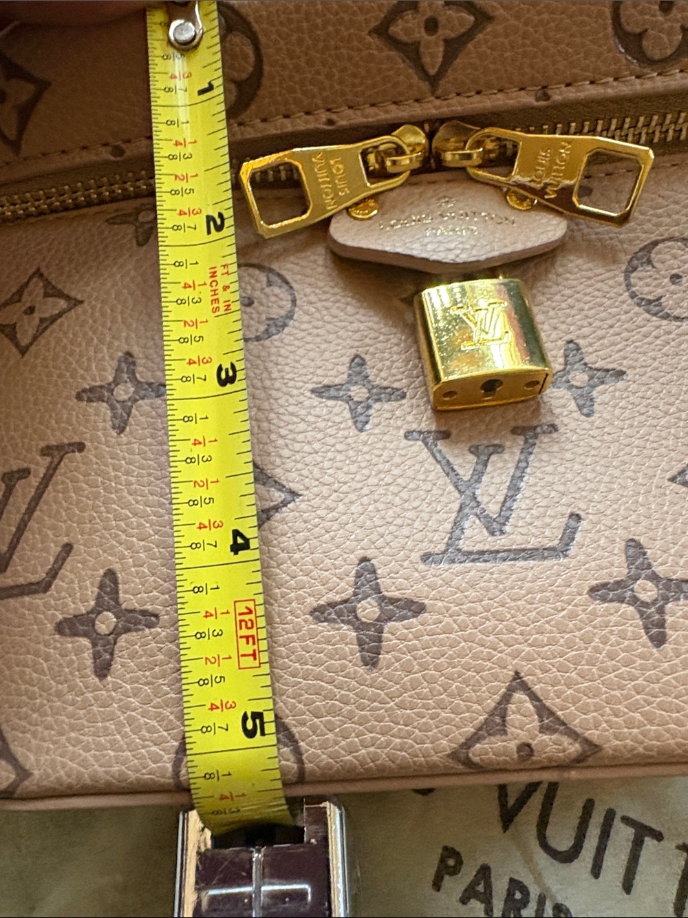 Louis Vuitton Pink Monogram Mini Vanity Bag with Gold Hardware - Picture 8 of 9